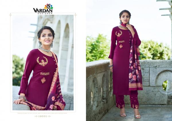 Vardan Sarshiya 1 Smooth Designing Kurti Bottom And Dupatta Catalog